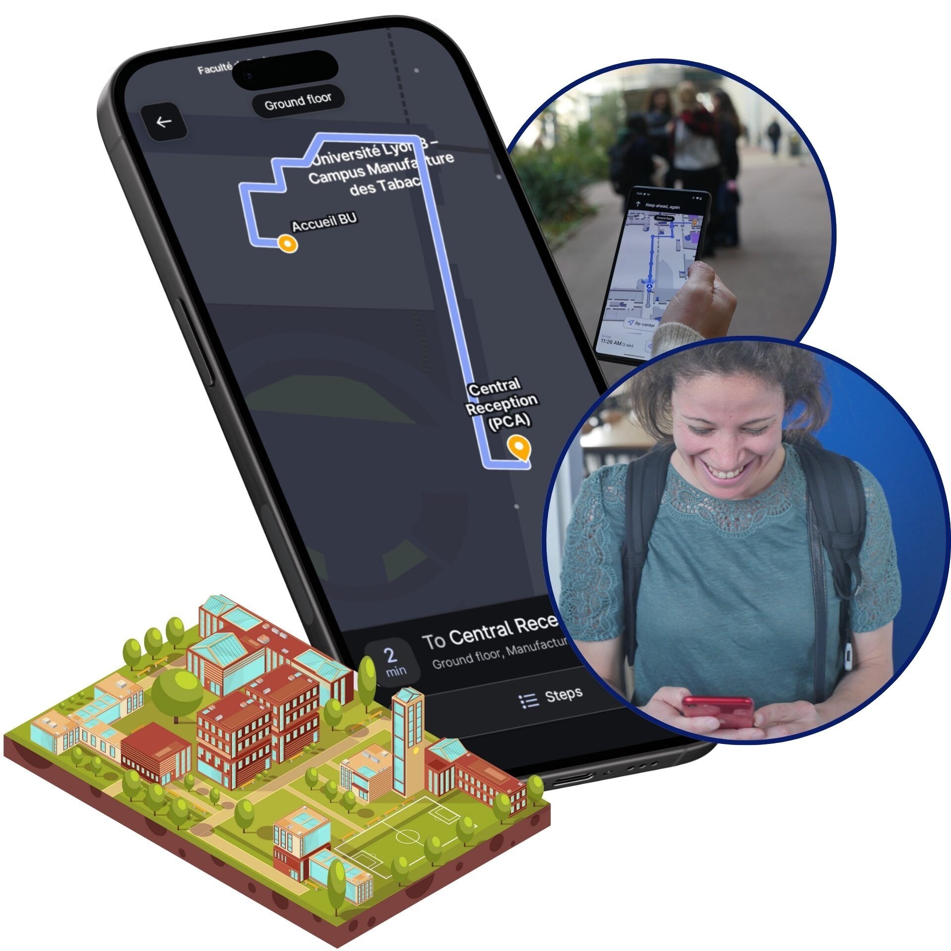 Inclusive Campus Navigation | Evelity Wayfinding App