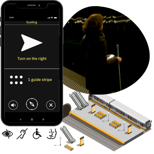 evelity metro wayfinding solution for people with disabilities-2