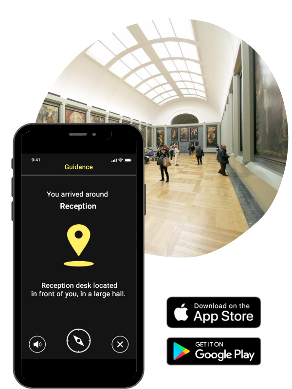 Museum guidance application and geolocated content for all disabilities 2